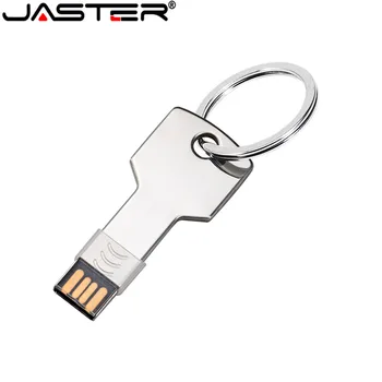 

JASTER Metalen Mini USB Flash Drive 128 GB 64GB 32GB pendrive Cle USB Flash Stick Pen Drive 4gb16gb 32gb 64gb 128gb USB Stick