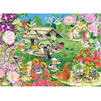

Summer Garden Bird Diy Diamond Painting Full Square Round Drill Diamond Embroidery Animal 5D Handwork Rhinestone Art Decor JX609