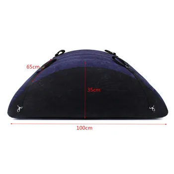 Flocking Inflatable Sex Pillow For Women Position Aid Sex Cushion Erotic Sofa Furniture Adult Games Sex Toys For Couples