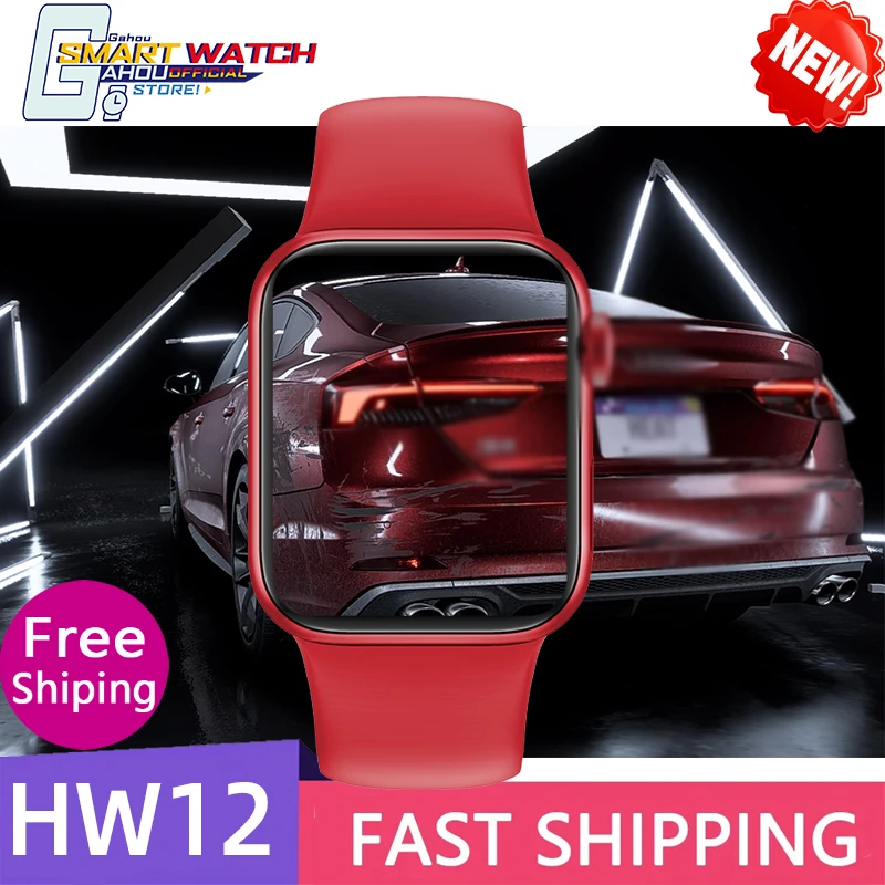 Смарт-часы HW12 мужские серии 6 1 57 дюйма Bluetooth пульсометр для IOS Xiaomi Huawei PK mibro air amzfit GTS