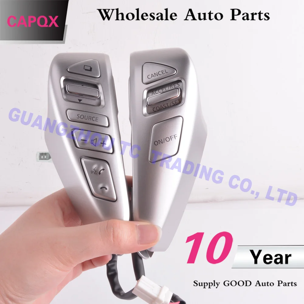 Многофункциональная кнопка рулевого колеса CAPQX для NISSAN TIIDA SENTRA SUNNY Livina ALMERA CUBE VERSA