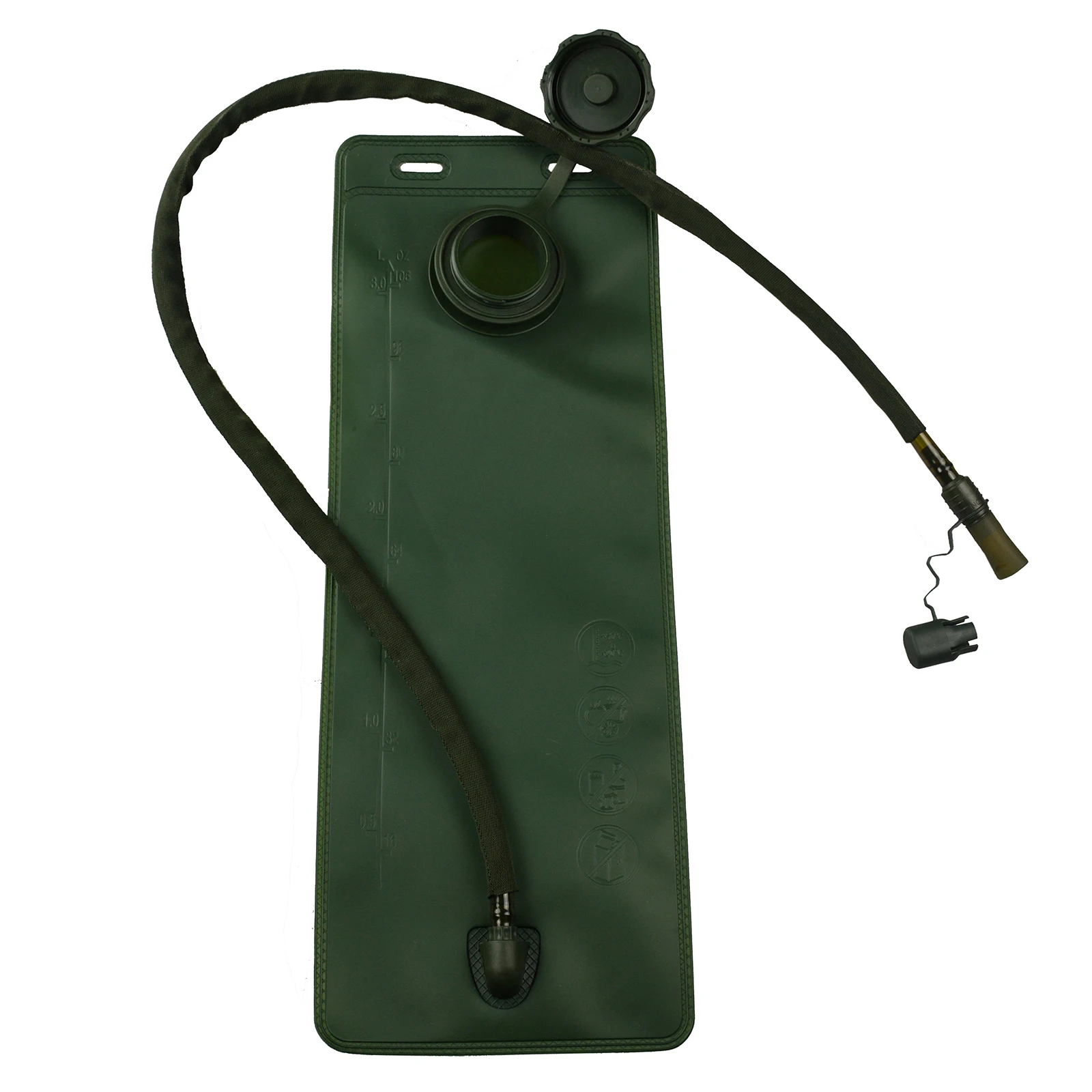Portable Container 3L Water Bladder Pouch Hydration Pack Outdoor Cycling Hiking Backpack Green Portable Container 3L Water Bladder Pouch Hydration Pack Outdoor Cycling Hiking Backpack Green