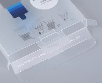 

UV Resistant Colorful Plastic Disposable Box Custom folding printed plastic PVC PET packaging box ---CP7075