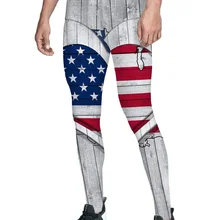 Сердце Флаг США деревянные бордшорты мужские счастливые день Святого Валентина Леггинсы с карманами высокой талией полной длины рабочего дня размера плюс H