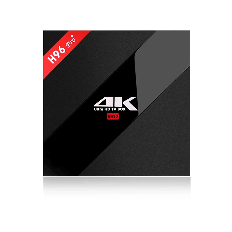 H96 PRO + Plus Smart TV Box Amlogic S912 Octa Mali-T820MP3 GPU 2G/16G 3G/32G Android 7.1 2.4G/5.8GHz Wifi Bluetooth Set Top Box