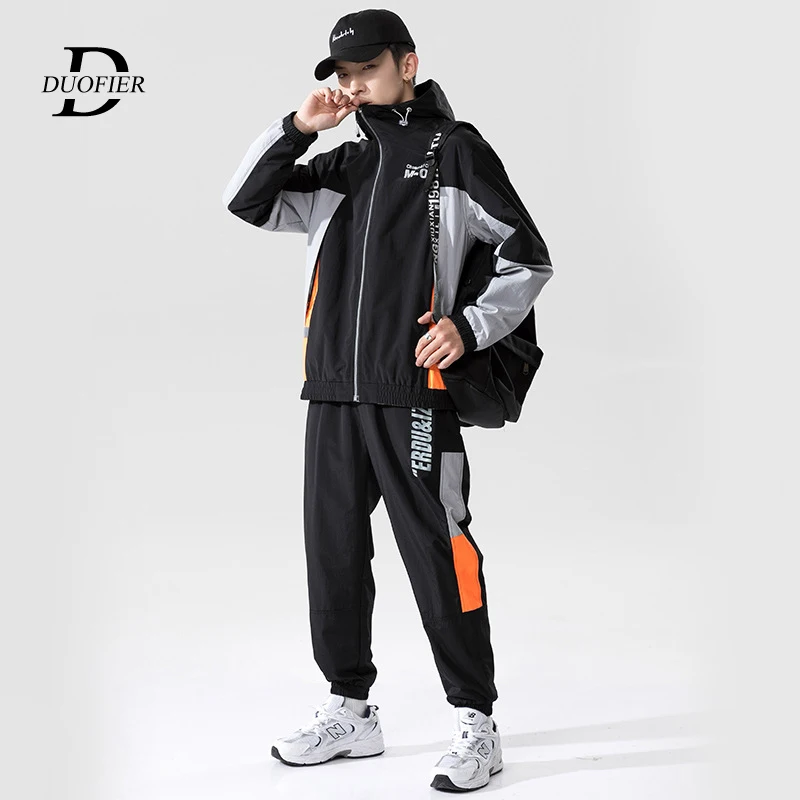 Sports Suit Jacket | Men's Sports Suit | Streetwear Outfit | Men's Jacket Set - Men's - Aliexpress