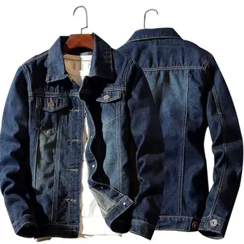 

Fashion Men Slim Fit Classic Coat Jeans Biker Denim Short Jacket Outerwear