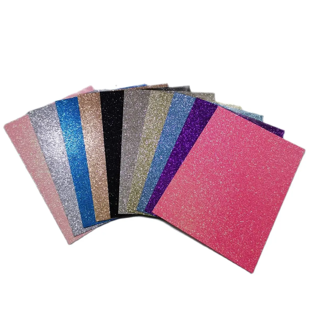 100Pcs 250gsm Glitter Cardstock Paper-Glitter Craft Paper A4 Thick Colored  Crafts Christmas Valentines Gift Box Wrapping DIY - AliExpress