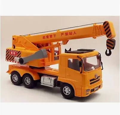 

Lili Engineering Vehicle Series Large Size Inertia Crane 32810 Crane Toy Arm Retractable-