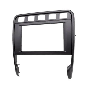 

Double Din Car Radio Facia Stereo Fascia Panel Frame DVD Dash Installation Surrounded Trim Kit for P O R S C H E Cayenne Turbo 2