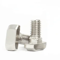 2/5/10PCS M5 M6 M8 T Hammer Head T Bolt Aluminum Connector T head bolts Screws for 20/30/40/45 Aluminum Profiles