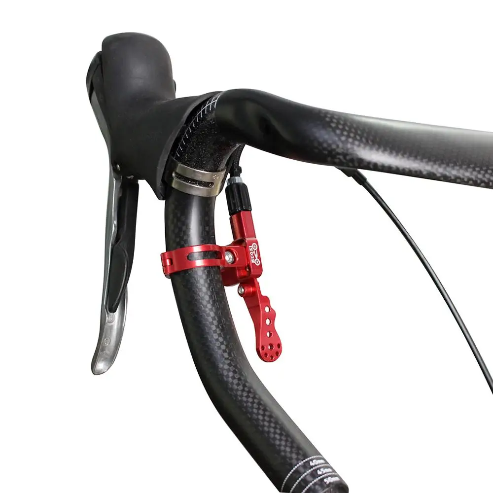 BOROCO Levier de Tige de Selle,ZTTO Levier de Tige de Selle Compte-Gouttes en Alliage D'aluminium,Télécommande à Fil Réglable Levier de Tige de Selle Vélo Télescopique pour Vélo de Montagne