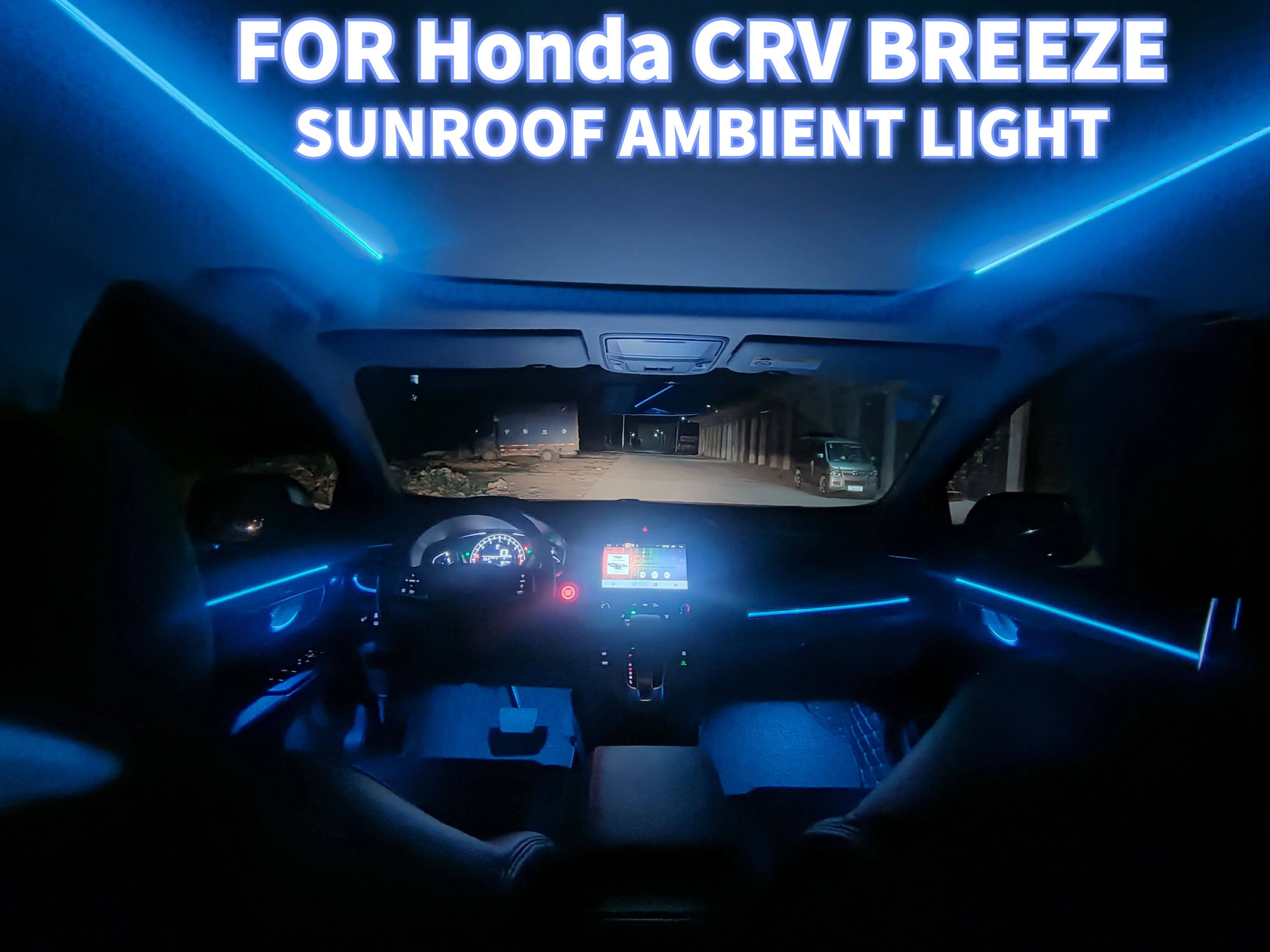 

64 COLOUR MULTI COLOUR SUNROOF AMBIENT LIGHT Skylight atmosphere light FOR Honda CRV BREEZE 17-19