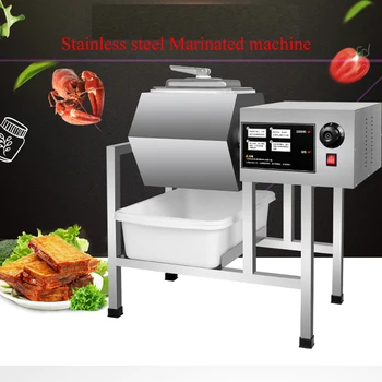 

Stainless Steel 45L Meat Salting Marinated Machine chinese salter machine hamburger shop FAST pickling machine with timer 220v