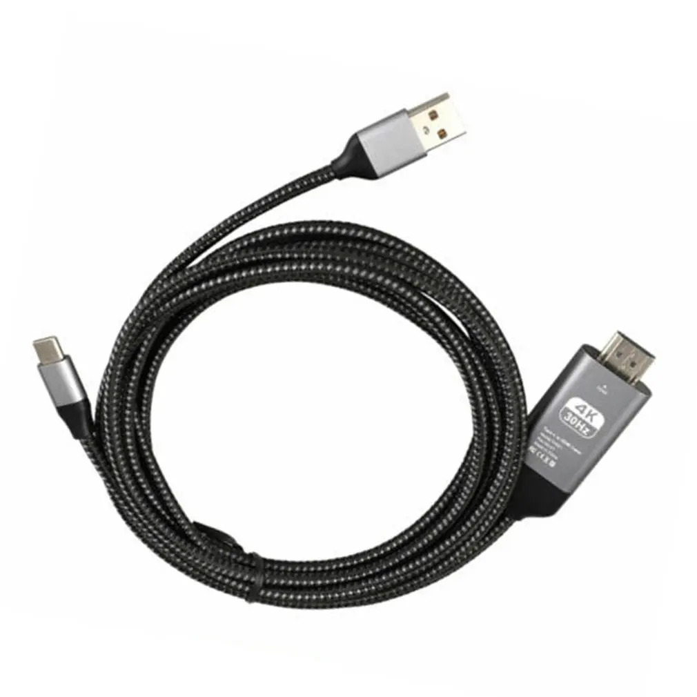 Тип-c Usb-C к 4K Hdmi Hdtv ТВ кабель адаптер для samsung Galaxy S10 Note 9 Mac Hdmi кабель конвертер адаптер
