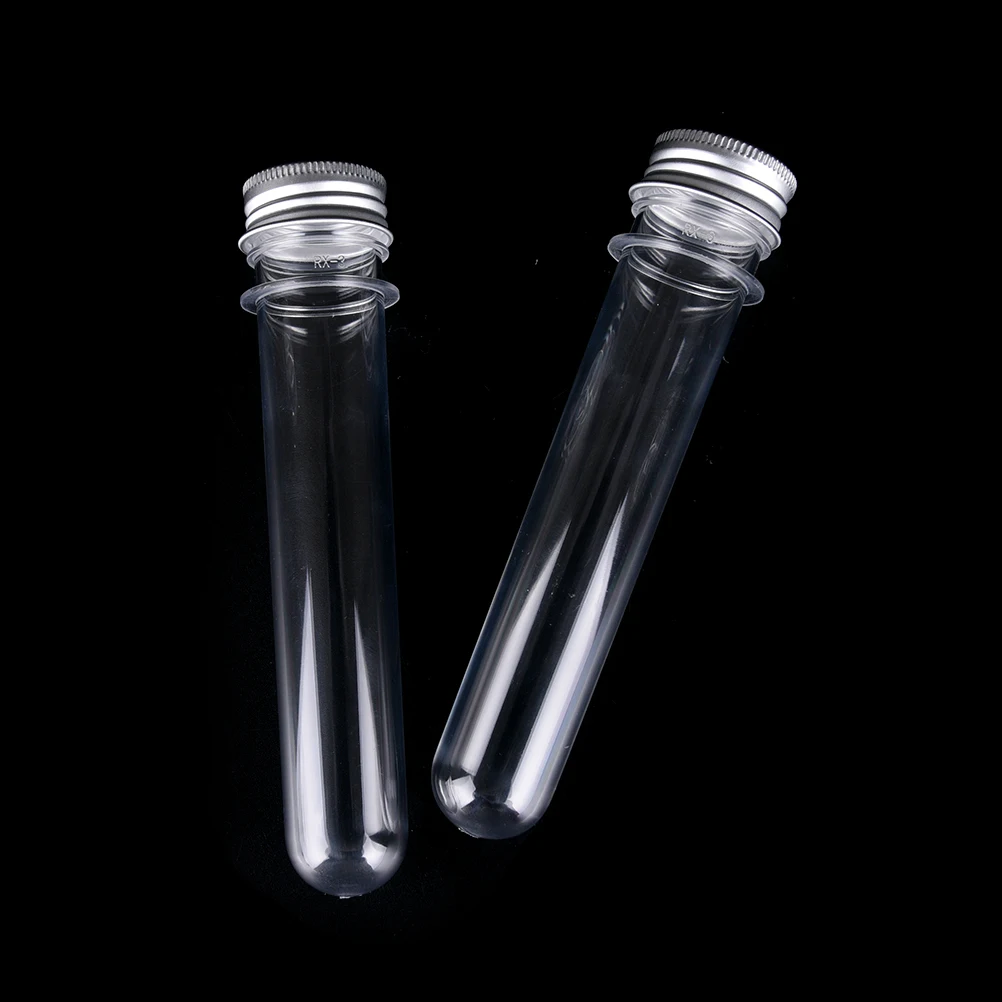 

AACAR 40ml transparent mask bath salt test plastic tube with aluminum cap empty clear pet cosmetic tube