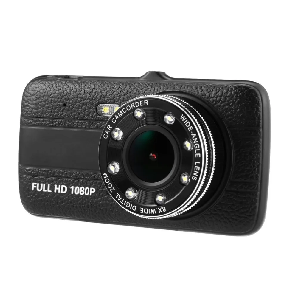 4 дюйма G-sensor 140 градусов широкоугольная HD Видеорегистраторы для автомобилей вождения Регистраторы видеокамера