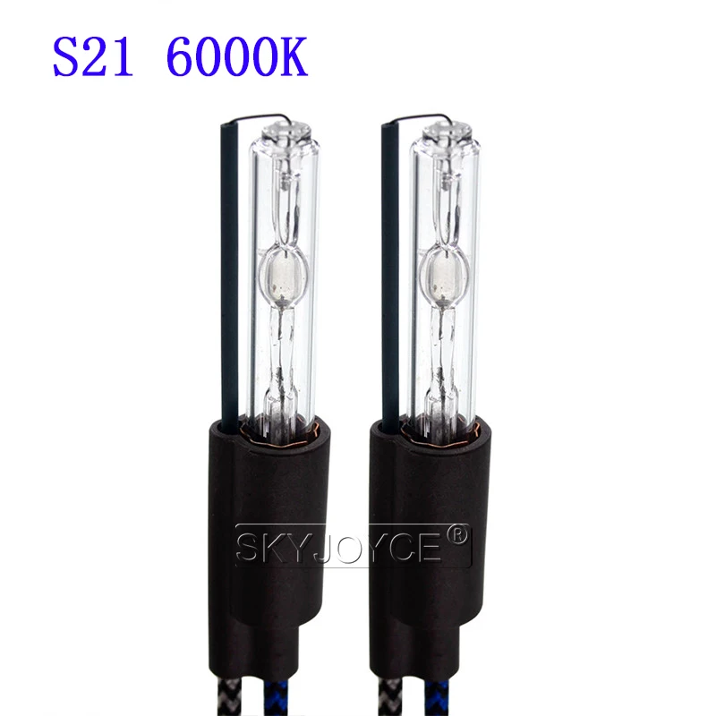 SKYJOYCE 2 шт. 75 Вт 100 hid Биксеноновая Лампа для проектора фара линза мини проектор