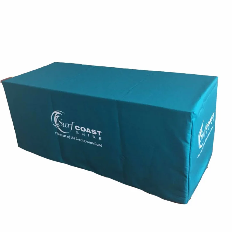 

Custom design 4ft 6ft 8ft fitted table cover for decoration