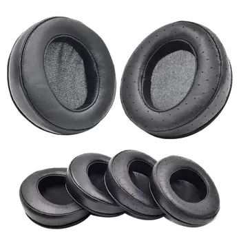

1Pair Sheepskin Leather Earpads Replacement Ear Cushion Cover for All Headphones 100mm/105mm Diameter