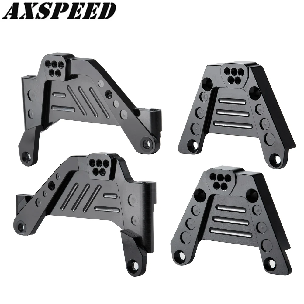 

AXSPEED 4 шт. металлические амортизационные башни крепление регулируемое для 1/10 осевой SCX10 III AXI03007 базовый лагерь AXI03027 обновленные детали