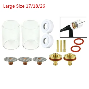 

Argon Saving Conversion Welding Kit For TIG Torches Fused Quartz Heat Cups Welders, Cutters & Torches