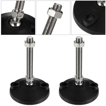 

4pcs Practical Durable High Quality Machinery Equipment Foot Furniture Accessory Adjustable Leveling Feet for Inside Indoor