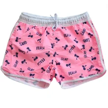 Новая модель, детские пляжные шорты для девочек от 2 до 14 лет, купальный костюм для маленьких девочек с рисунком кокосового дерева, детские плавки, купальный костюм для девочек