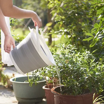 

10L Car Collapsible Bucket Outdoor Travel Car Wash Fishing Watering Bucket