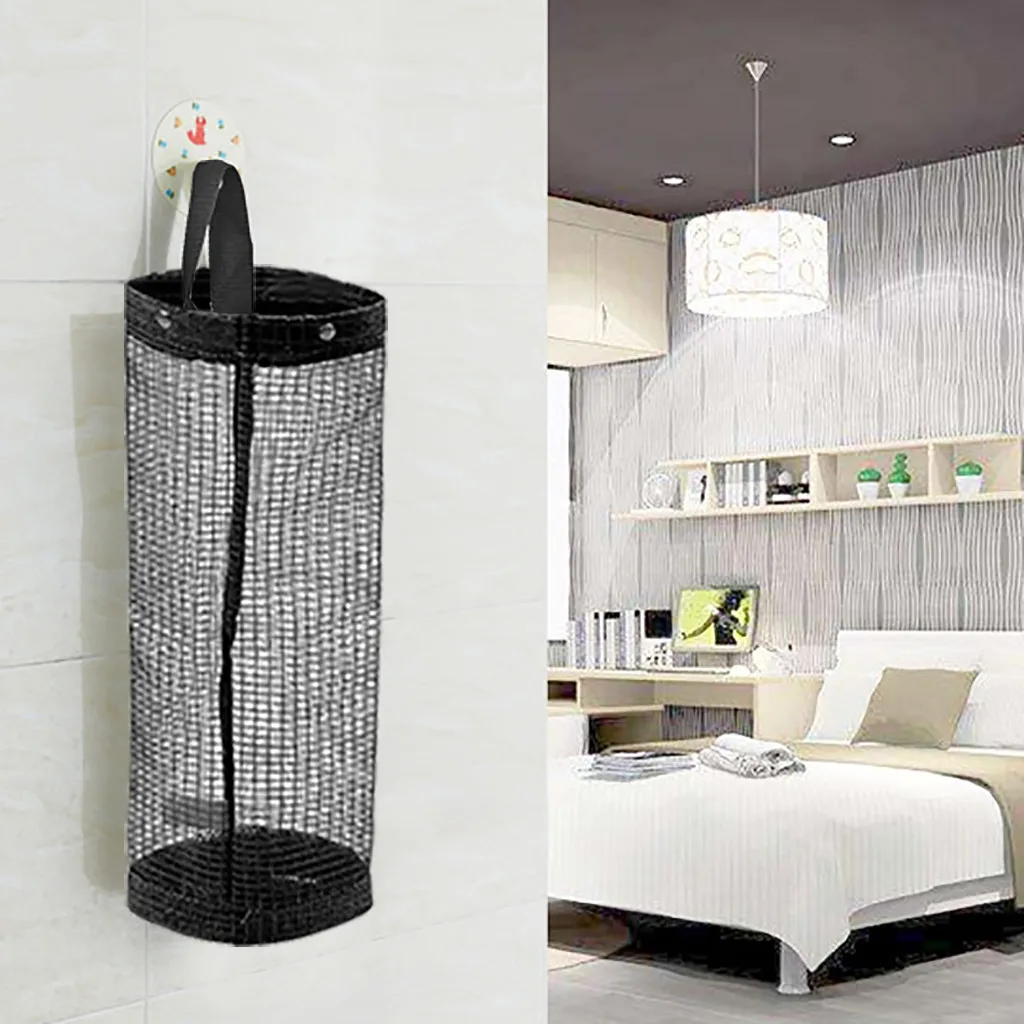NEW Plastic Shopping Carrier Bag rubbish bag Storage Stick Holder Bags Kitchen Home Room garbage bag Dispenser Rack support
