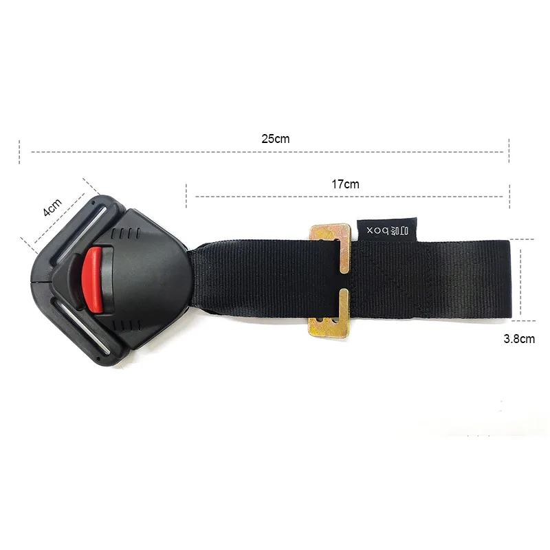  ISKIP Boucle de sécurité pour siège de voiture, boucle de  verrouillage fixe avec clip pour ceinture de sécurité, harnais pour bébés,  tout-petits et enfants