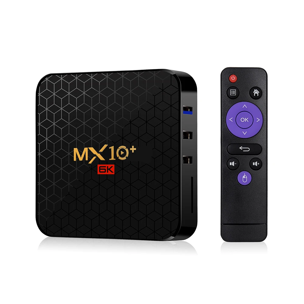 MX10+ H6 Android 9,0 tv Box 4 Гб 64 Гб Smart tv Box 2,4G 5G Dual WiFi 6K BT4.0 3D медиаплеер MX10 Plus телеприставка