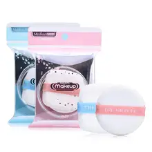 Кушон для макияжа Губка пуховка сухая влажная двойного назначения порошок маскирующий тональный крем гладкие косметические губки спонжи косметический инструмент 40p