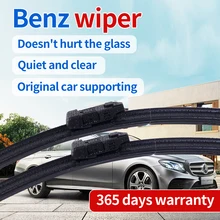 

ShangKeWen Wipers Blade For Ben E Universal Noise Reduction Boneless Silicone Windshield Rubber Wipers Mercedes-Benz Accessories