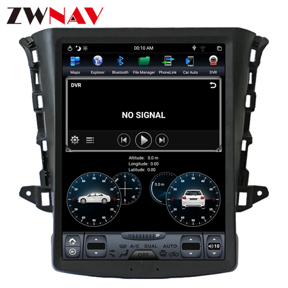 Android 9 64+4G Tesla With DSP Carplay Car Multimedia Player For Changan EADO GPS Navigation