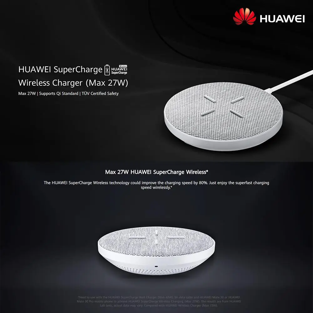 Huawei-carregador sem Fio Universal de Compatibilidade com Múltiplas 27w com Padrão Supercharge Camadas Max qi 4 Cheap Placas de rede