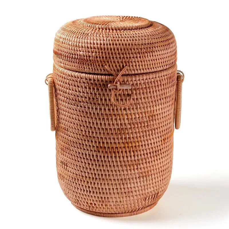 Storage Basket checking Multifunction Rattan organizadores for sundries