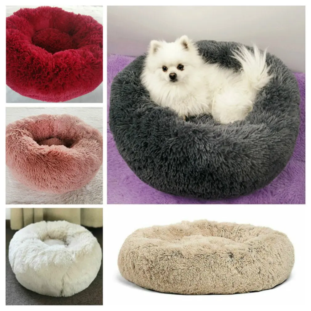 Pet Cat Dog Nest Kennel Four Seasons Universal Deep Sleep Long Hair