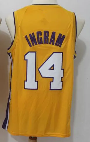 AS Мужская 14 Брэндон Ingram майки 0 Кайл Кузя 2 лонзо мяч 0 Damian Lillard 5 De'Aaron лиса баскетбольное - Цвет: AS