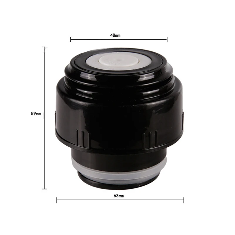 4.5cm/5.2cm Thermos Bottle Cap Vacuum Flask Lid Stopper Export Bottle Cap Replacement Cover for Outdoor Indoor Travel Thermos