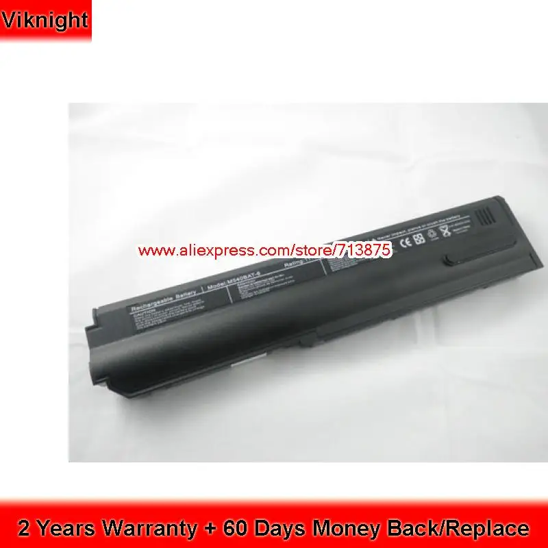 11,1 V 4400 мА/ч, M545BAT-6 M540BAT-6 Батарея для Clevo MobiNote M540 M550 M551G M54 M55 BAT-5560-A с рукавом "летучая мышь" 5522 с рукавом "летучая мышь" 5422 BAT-5420-A