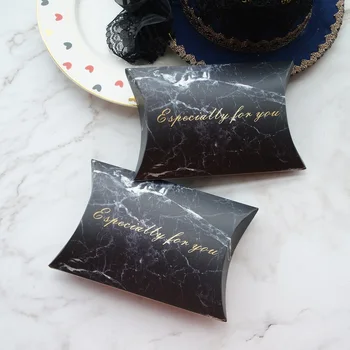 

10pcs Black Marble Especially for You Design Candy Box Small Gift Sweet Packaging Wedding Favors Baby Shower Birthday DIY Use