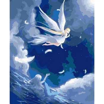 

DIY Digital Oil Painting Coloring Painting Hand-Painted
