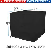 FAROOT сверхмощный большой Универсальный Veranda AC блок крышка центральный Кондиционер открытый водонепроницаемый чехлы