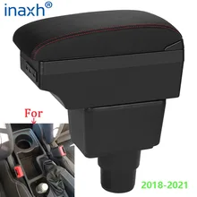 Accoudoir pour FORD EcoSport, boîte d'accoudoir de voiture, détails intérieurs, rénovation, boîte de rangement centrale d'accessoires de voiture, Console centrale 2018 – 2021