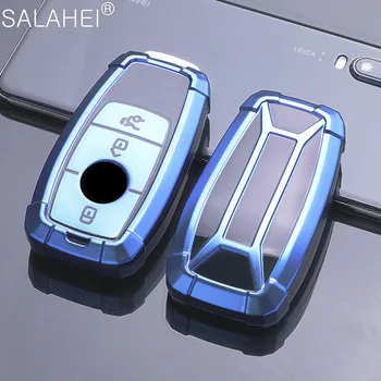 

High quality Soft TPU Car Key Cover Case Shell Bag Protective For Mercedes Benz 2017 E Class W213 2018 S class Auto Accessories
