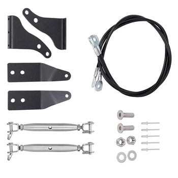 

Rope Protector Deflect Low Hanging Branches Brush for Jeep Wrangler JK 2007-2016 2017 2018