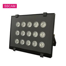 AC 220 В 15 шт. Массив ИК Led Iluminador открытый 850nm ночного видения инфракрасная камера светодиодные фонари системы видеонаблюдения аксессуары лампа