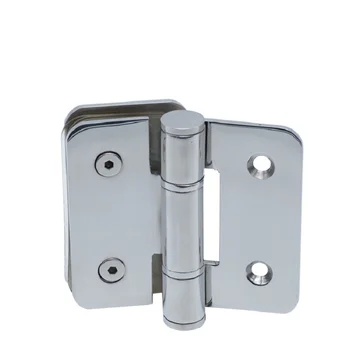 

Wall shower cabins frameless glass pivot hinge spare parts bathroom partition folding stainless steel frameless glass door cliP
