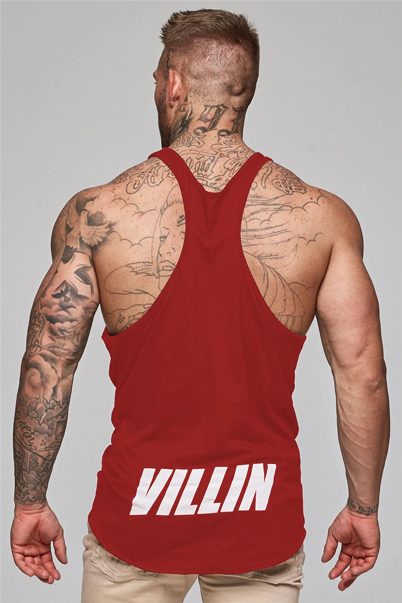 Летняя Свободная майка m-xxxl свободная Спортивная одежда Бодибилдинг Tanktop плюс размер Спортивная майка без рукавов с буквенным принтом Повседневная одежда - Цвет: as the picture